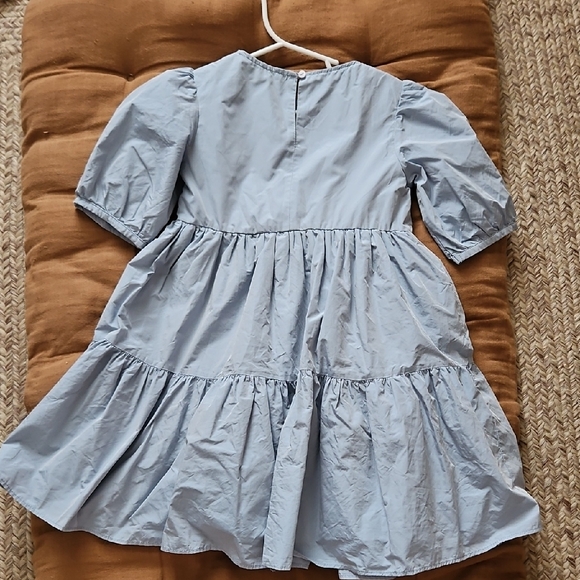 Zara Light Blue Kids Casual Dress - Picture 6 of 8